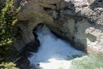 The other end of the land bridge