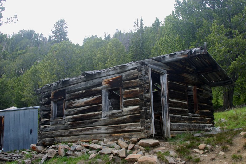 Abandoned gold town