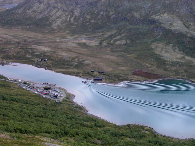 Boat on Gjende
