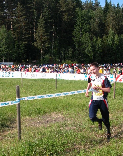 Heli Jukkola is securing 2nd place for Rastikarhut