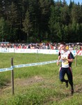 Heli Jukkola is securing 2nd place for Rastikarhut
