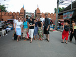 By the eastern gates